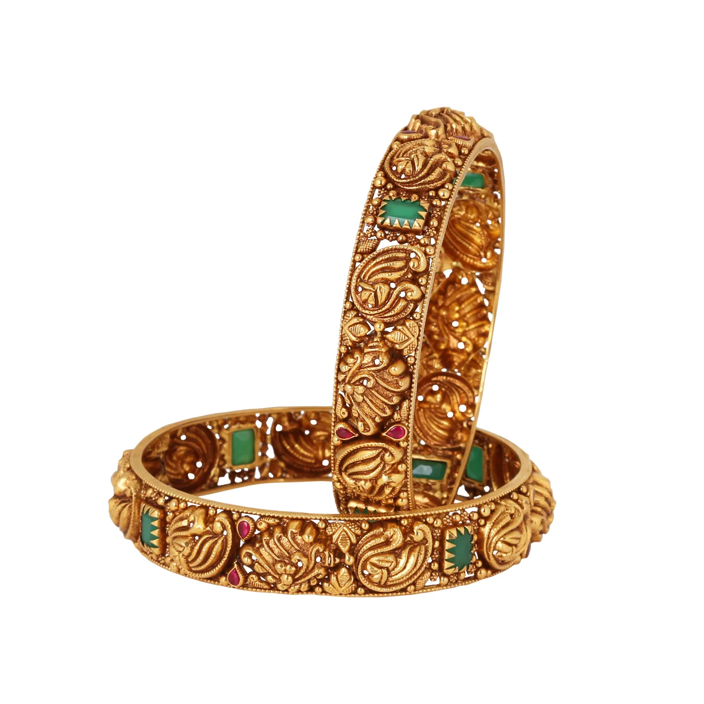 Aari- Antique Gold Bangle