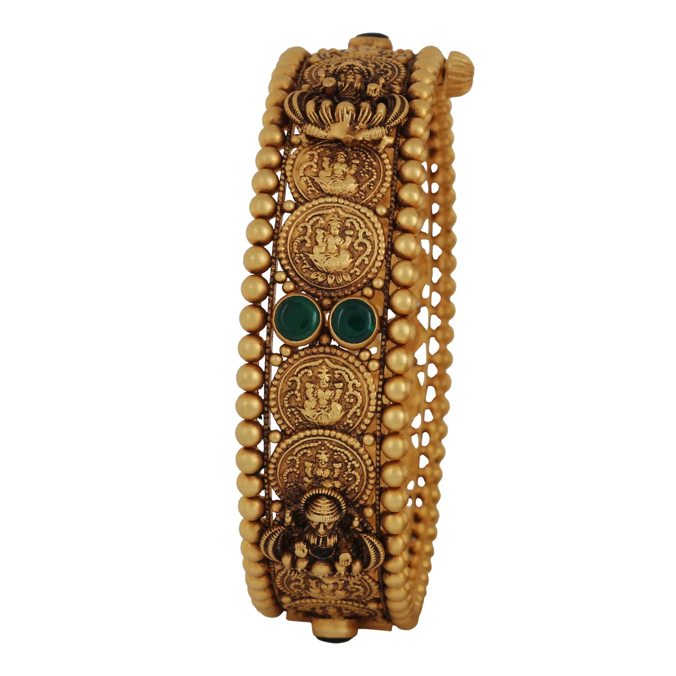 Nitya- Lakshmi Kasu Gold Bangle