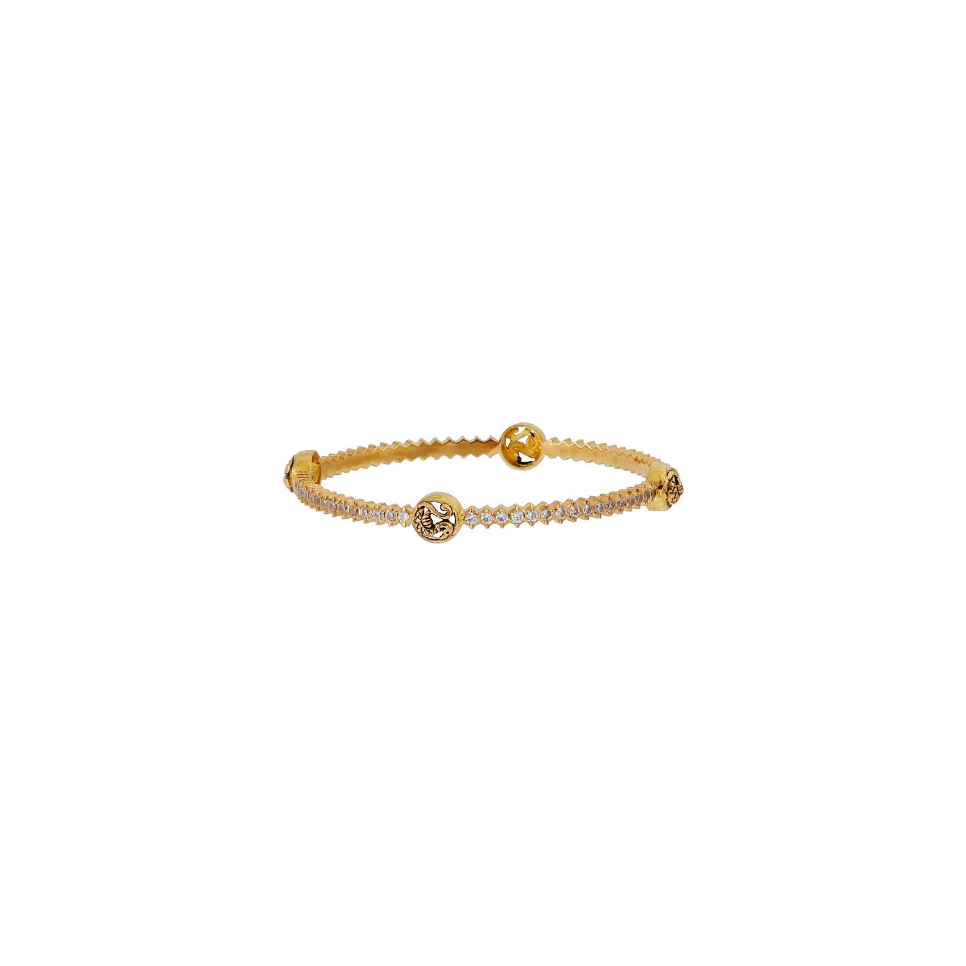 Antique Stone Bangle