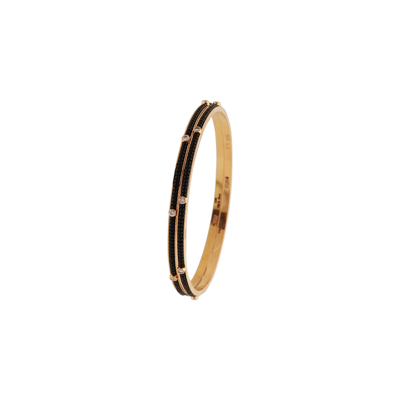 Diamond Bangle Close set 18kt
