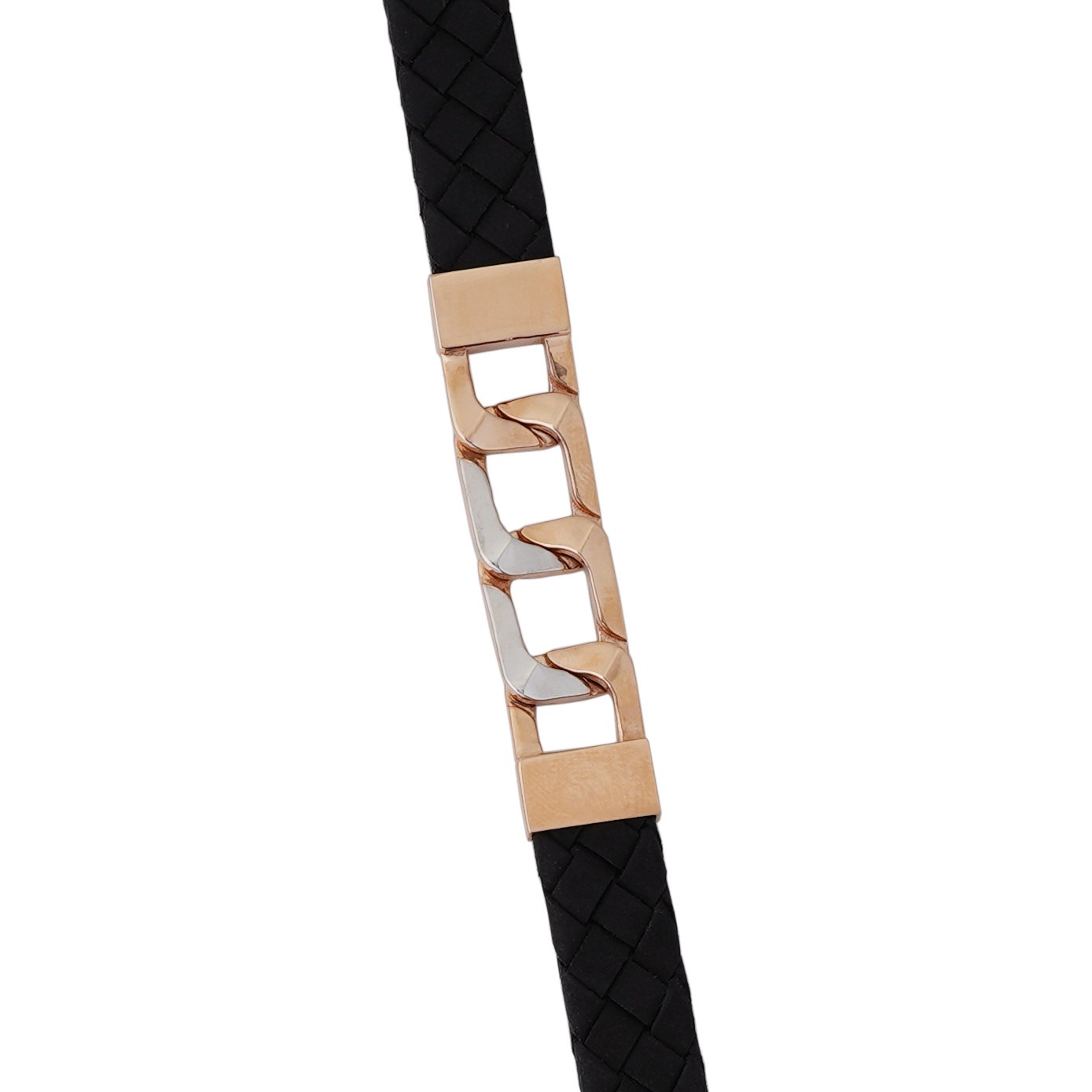 18 kt Rose Gold Plain Bracelet
