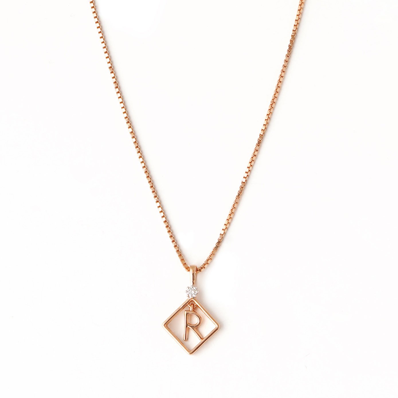 18kt Rose gold chain - R