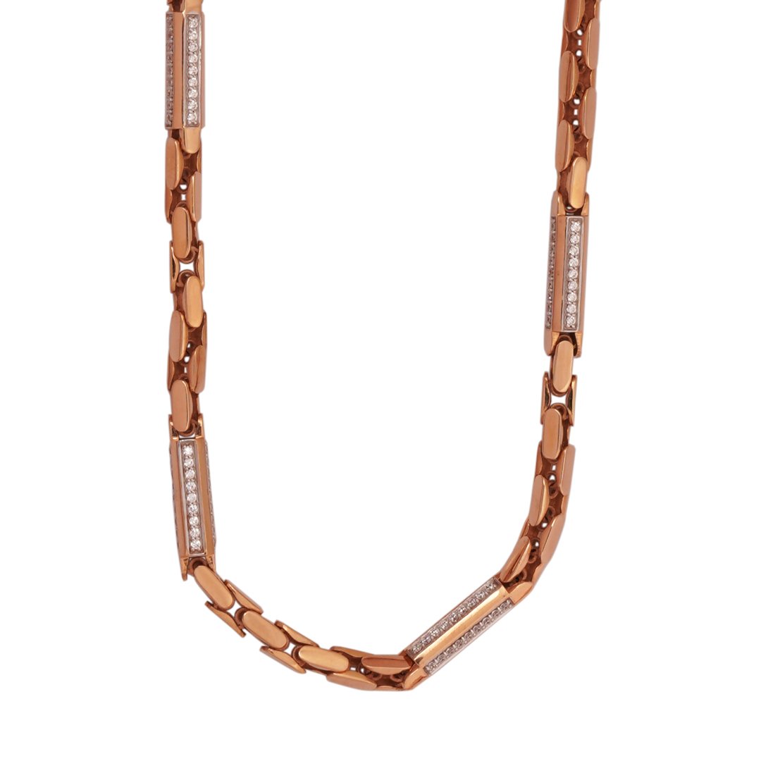 18kt Rose Gold Chain