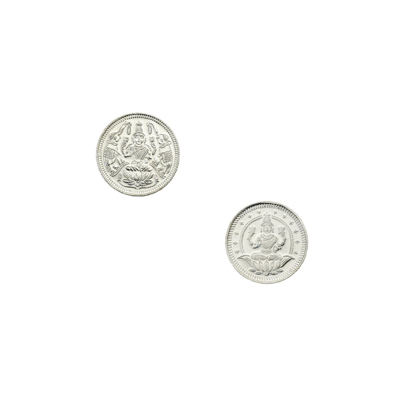 3 gm LAKSHMI SILVER COIN