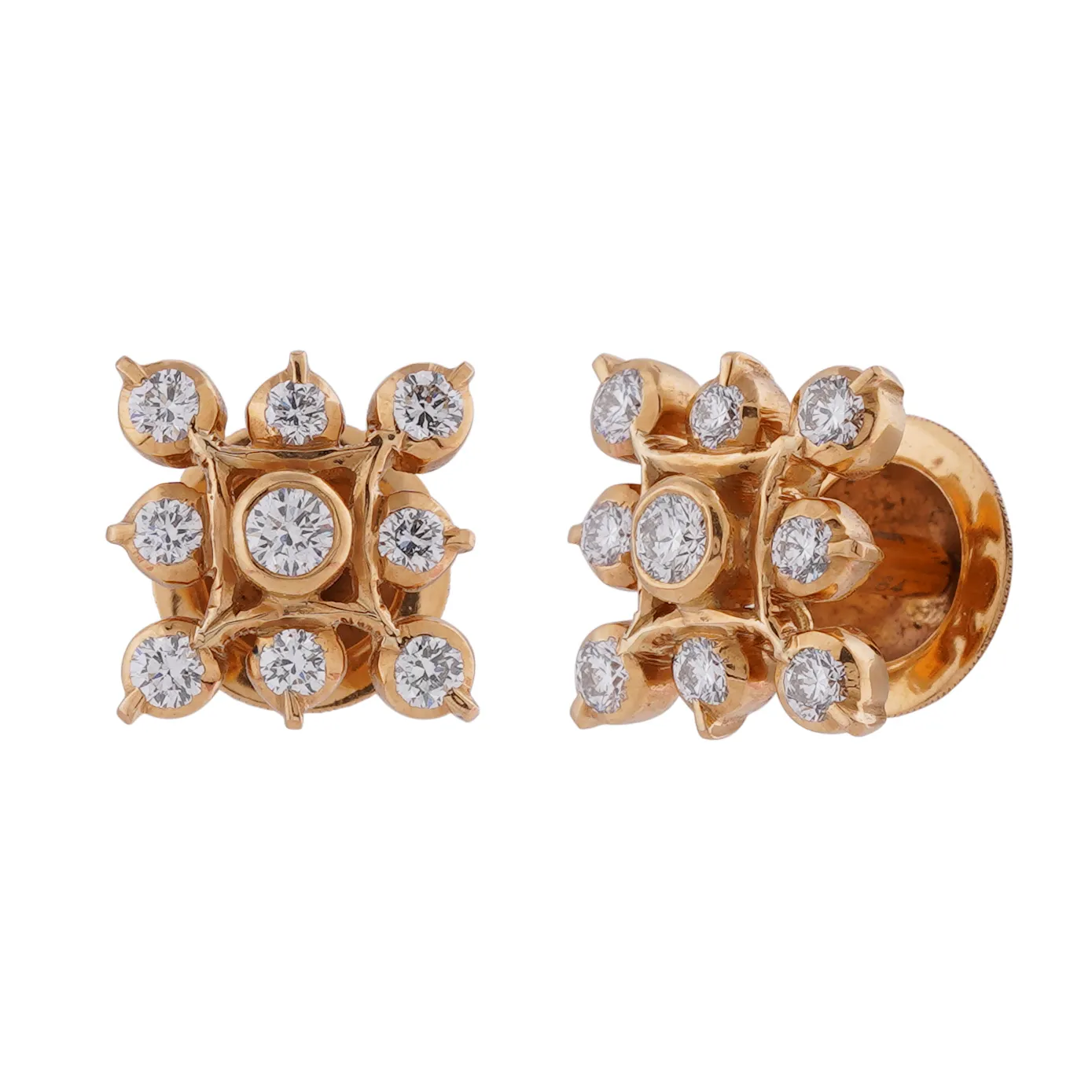 Kolam - Designer Diamond Earring