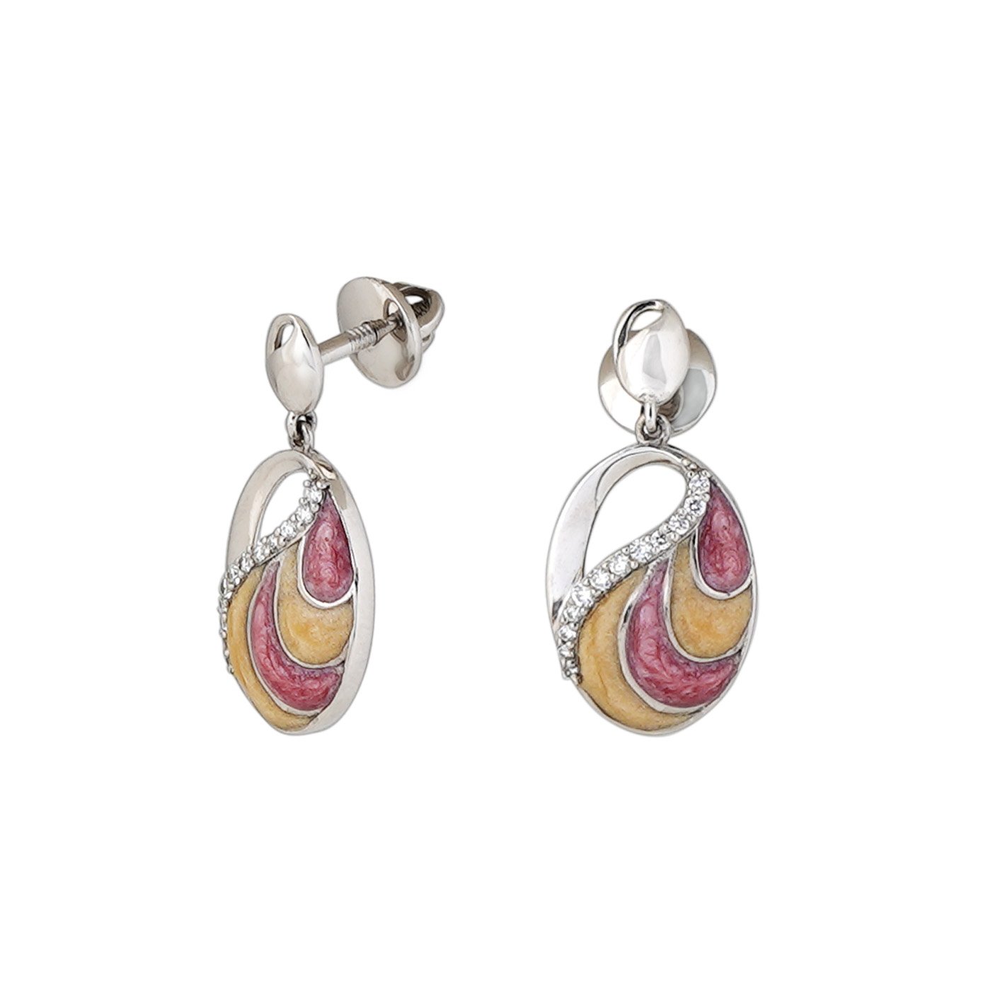 Platinum Diamond Earring