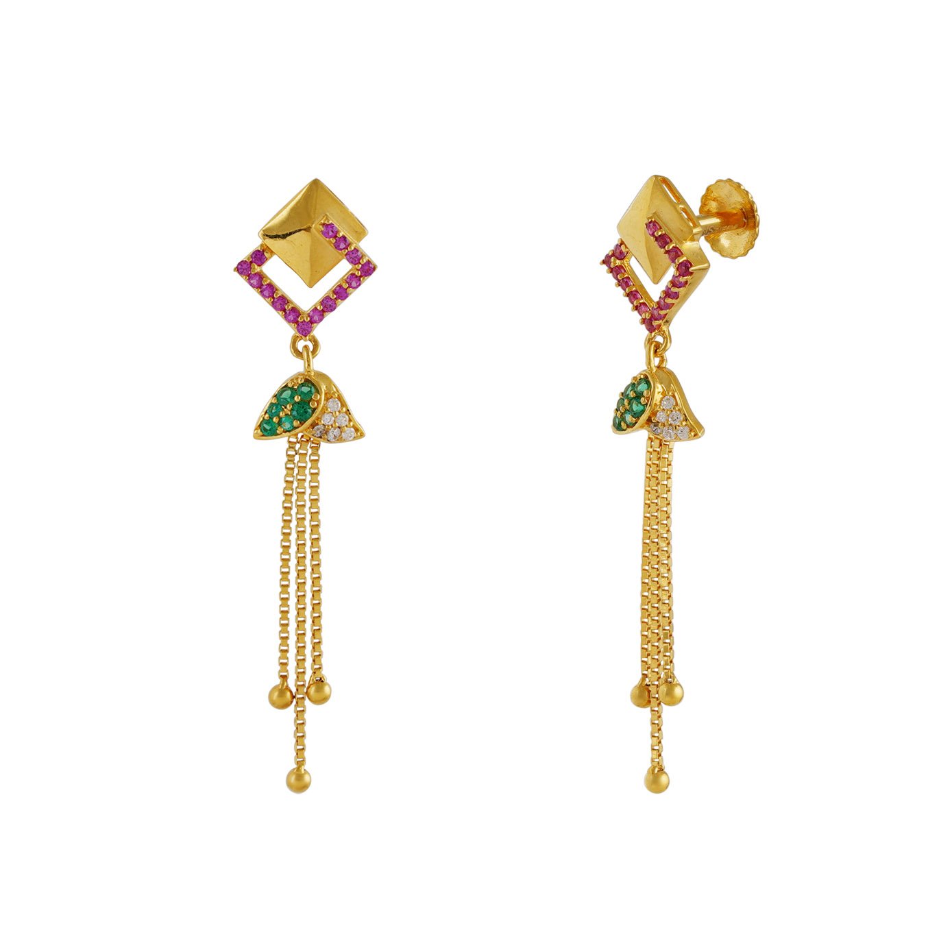 Casting Stone Stud & Drops