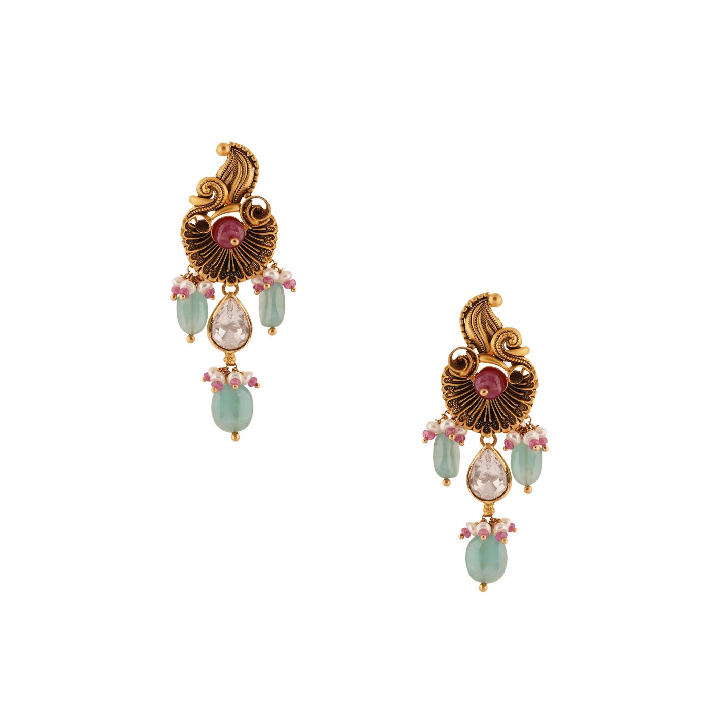 Matching Fusion Haram Earrings