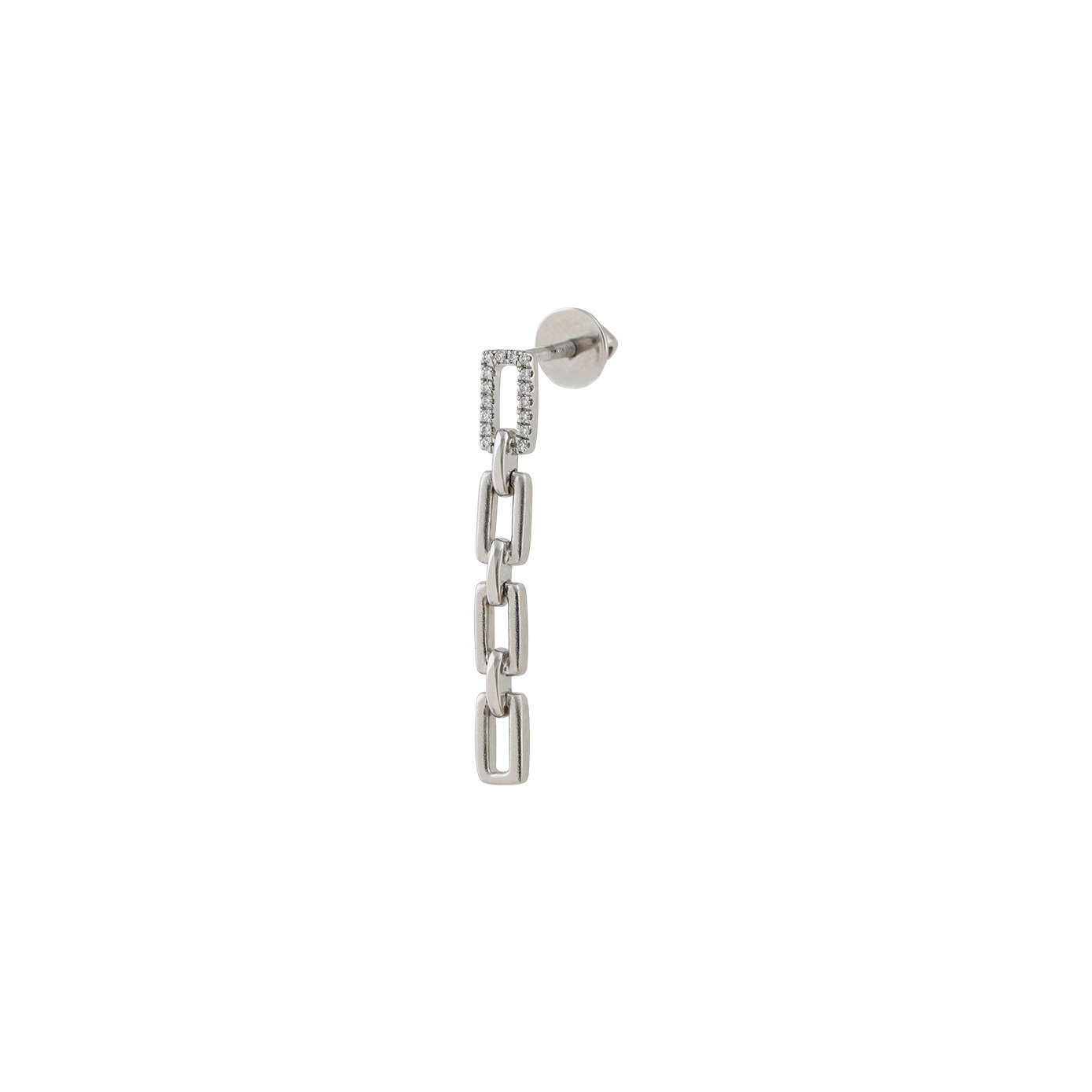 Platinum Diamond Earring