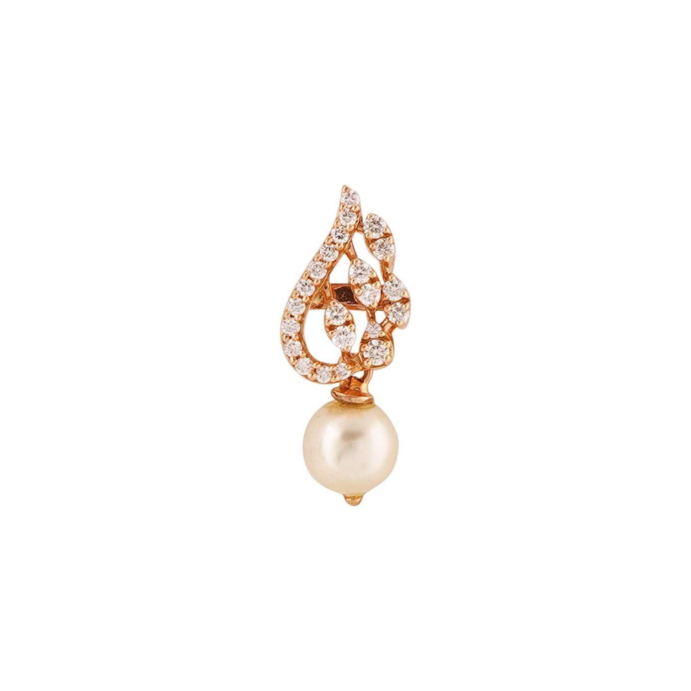 Diamond Earring Open Setting 18kt