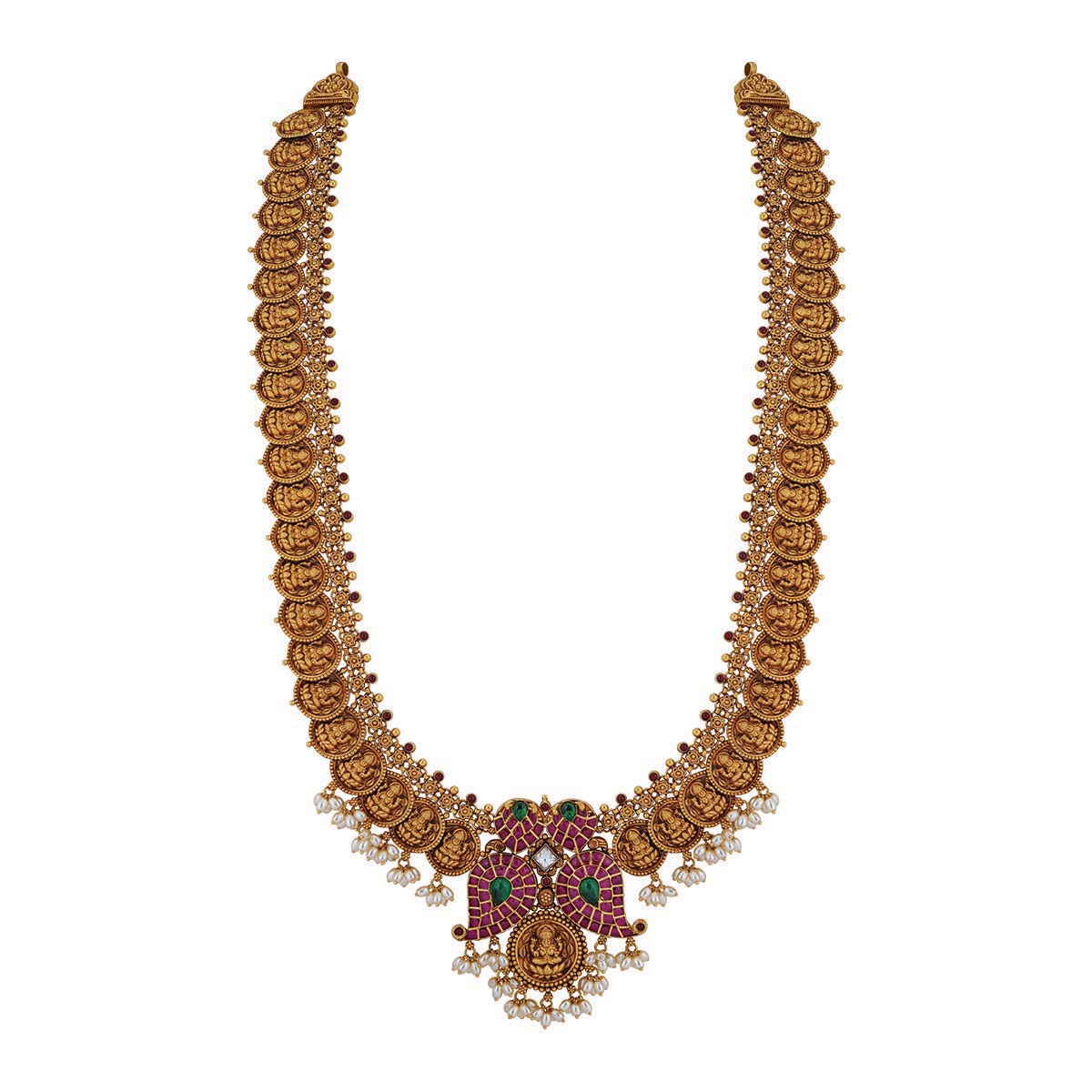 Gold Antique Stone Haram Temple Design