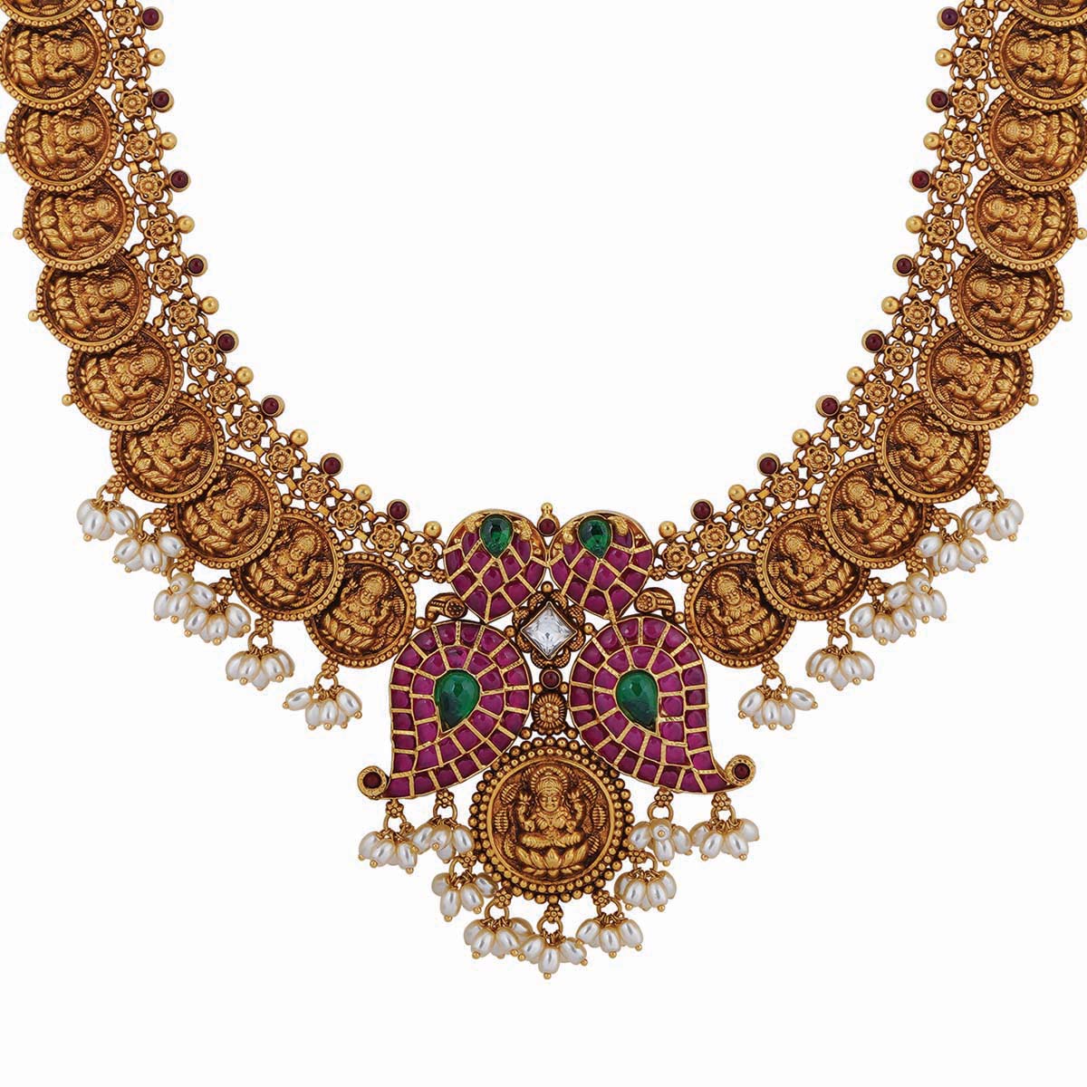 Gold Antique Stone Haram Temple Design