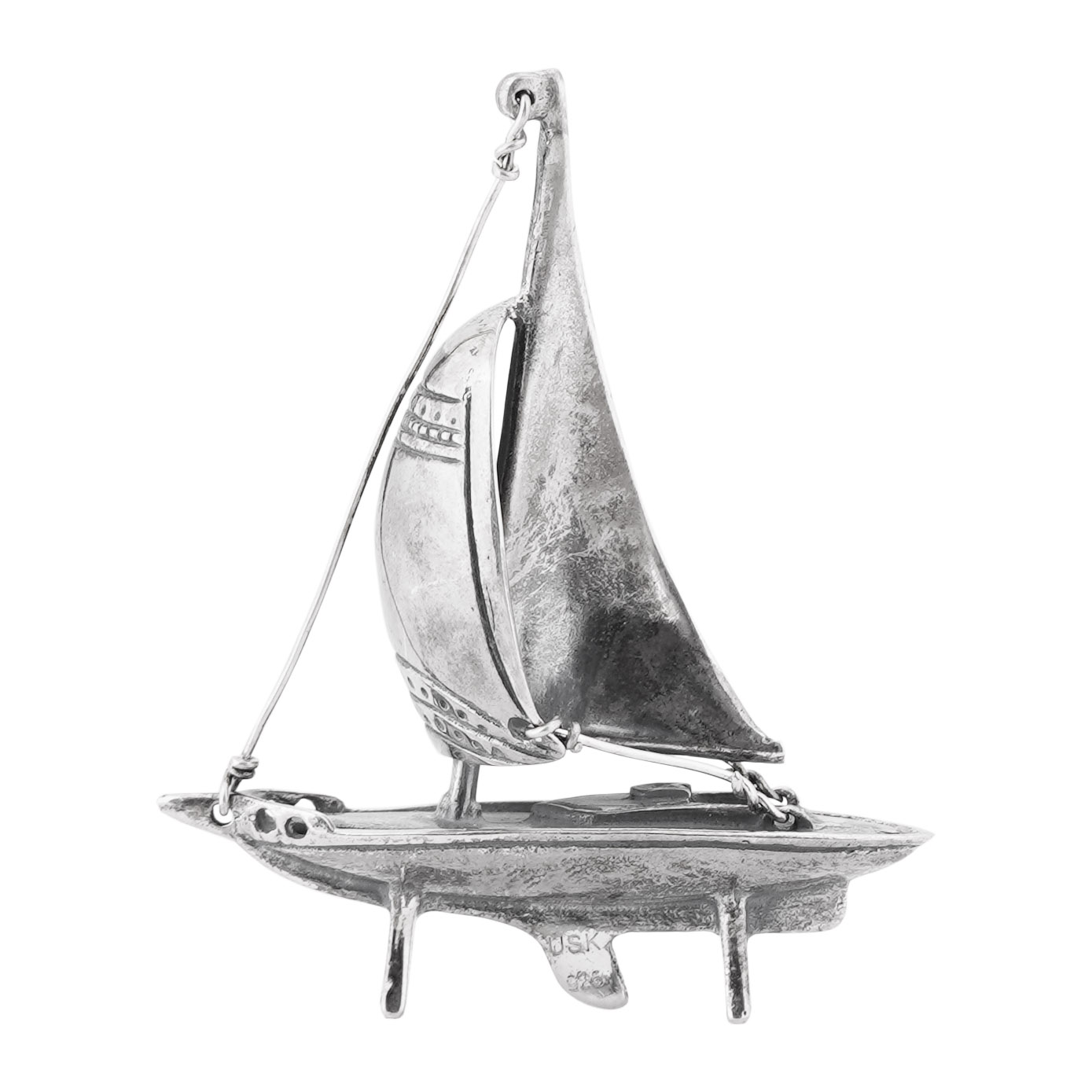 yacht silver toy