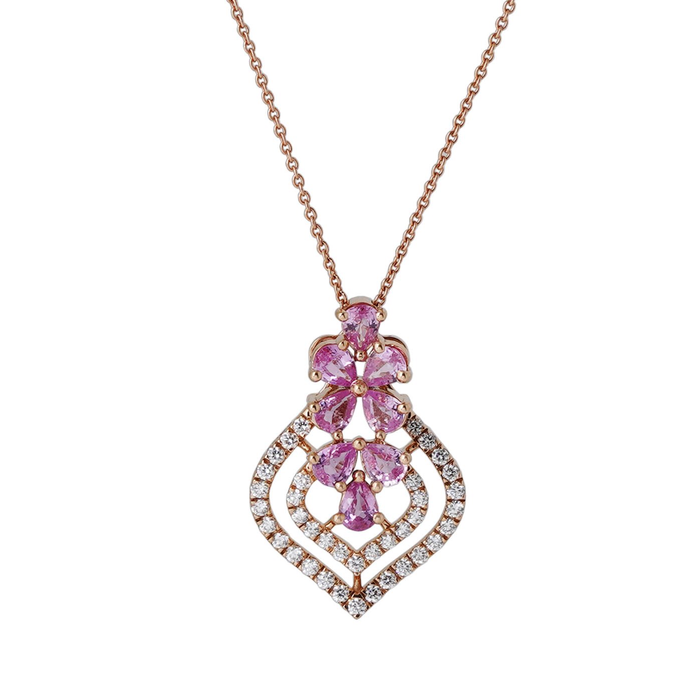 Diamond Pendant Chain Open Set 18kt Diamond Pendant Chain Open Set 18kt