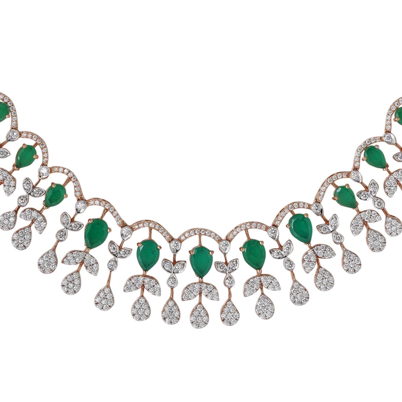 Diamond Necklace Openset 18kt