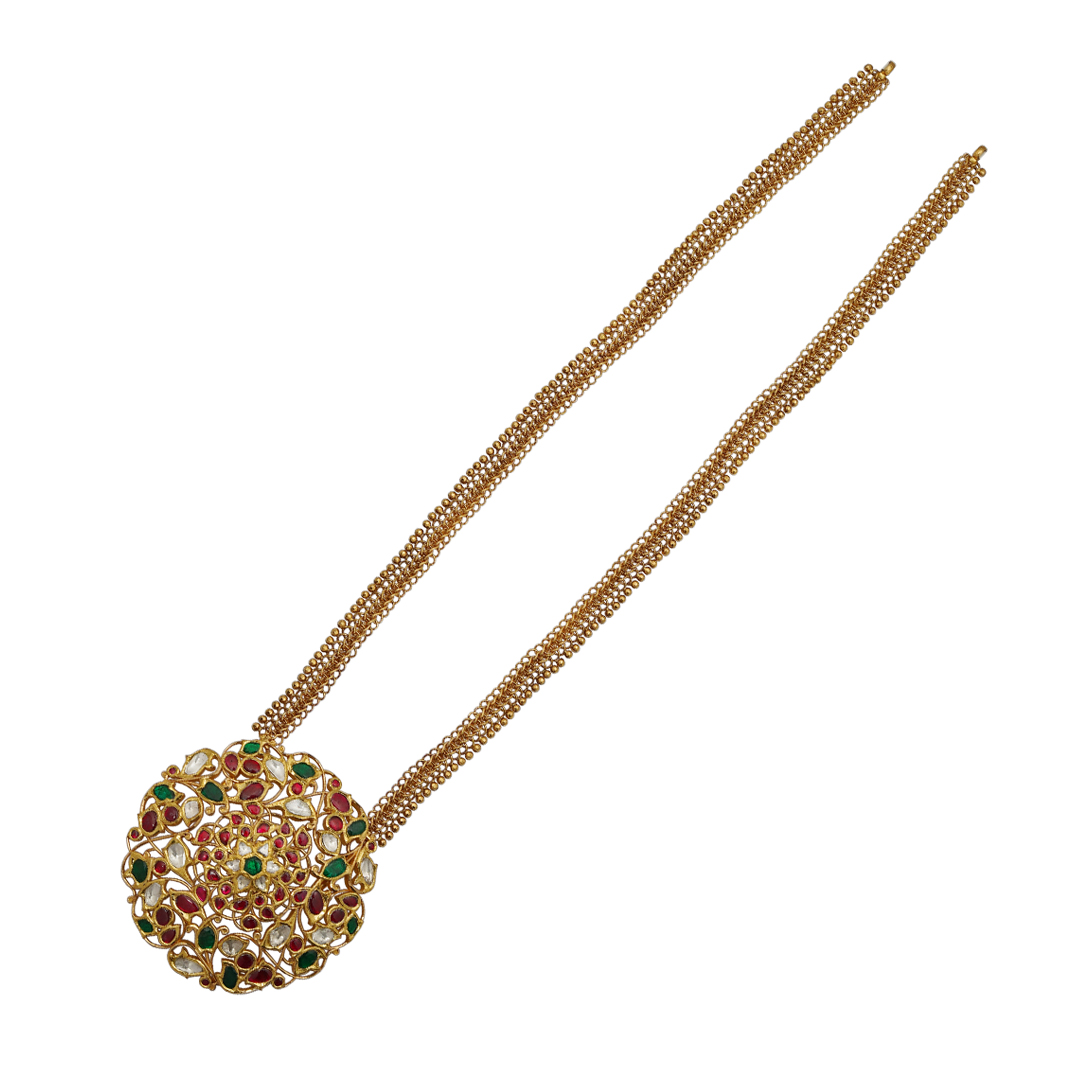 Hair Ornaments with Uncut Diamond