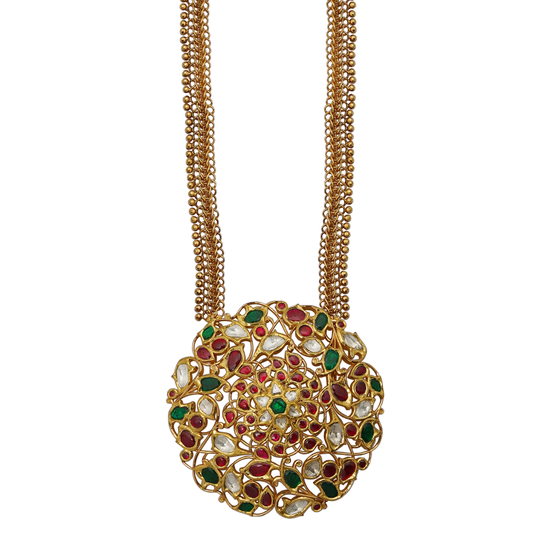 Hair Ornaments with Uncut Diamond