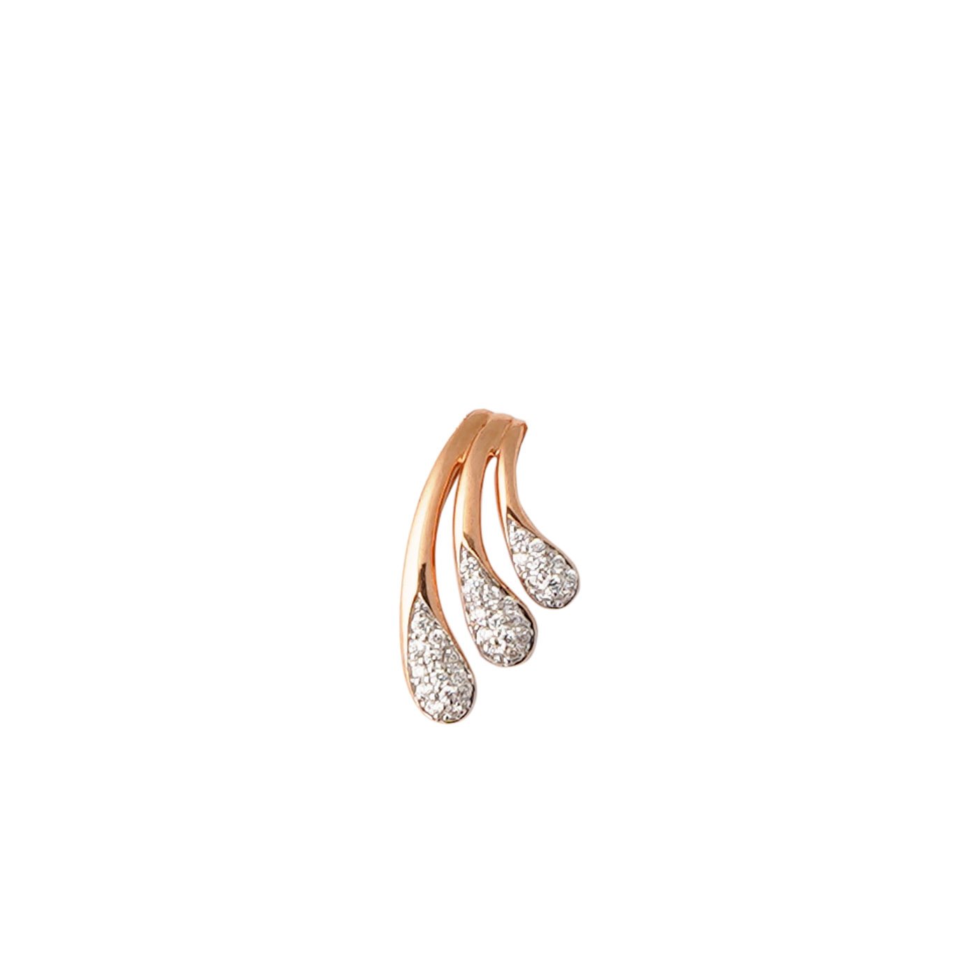 Diamond Pendant Chain Open set 18kt