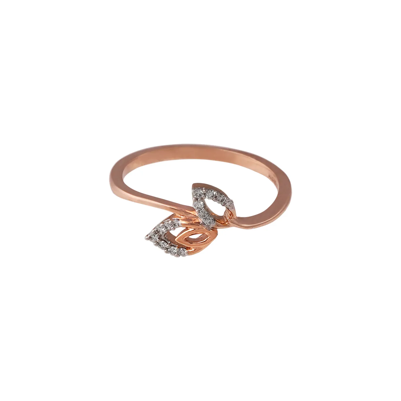 Knospen- Diamond and Rose Gold Designer Ring