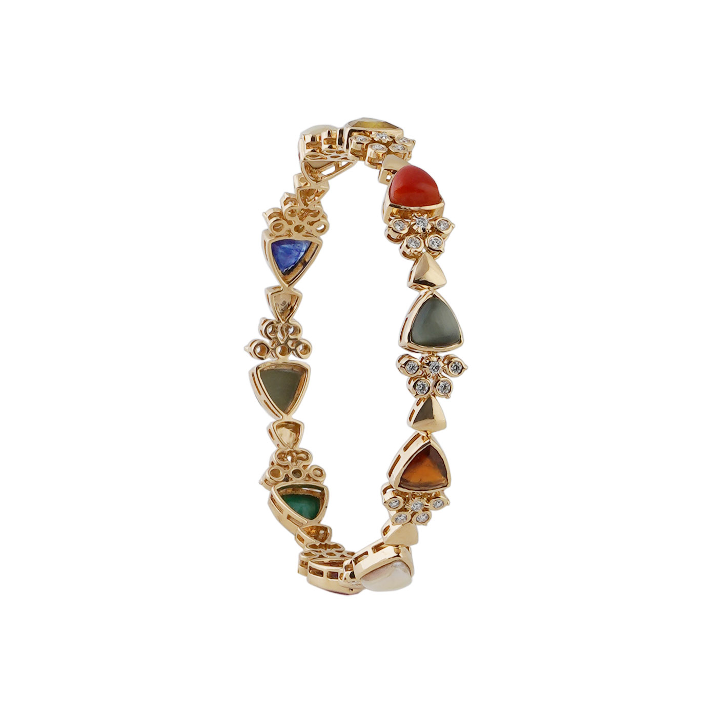 Diamond Navarathna Bangle