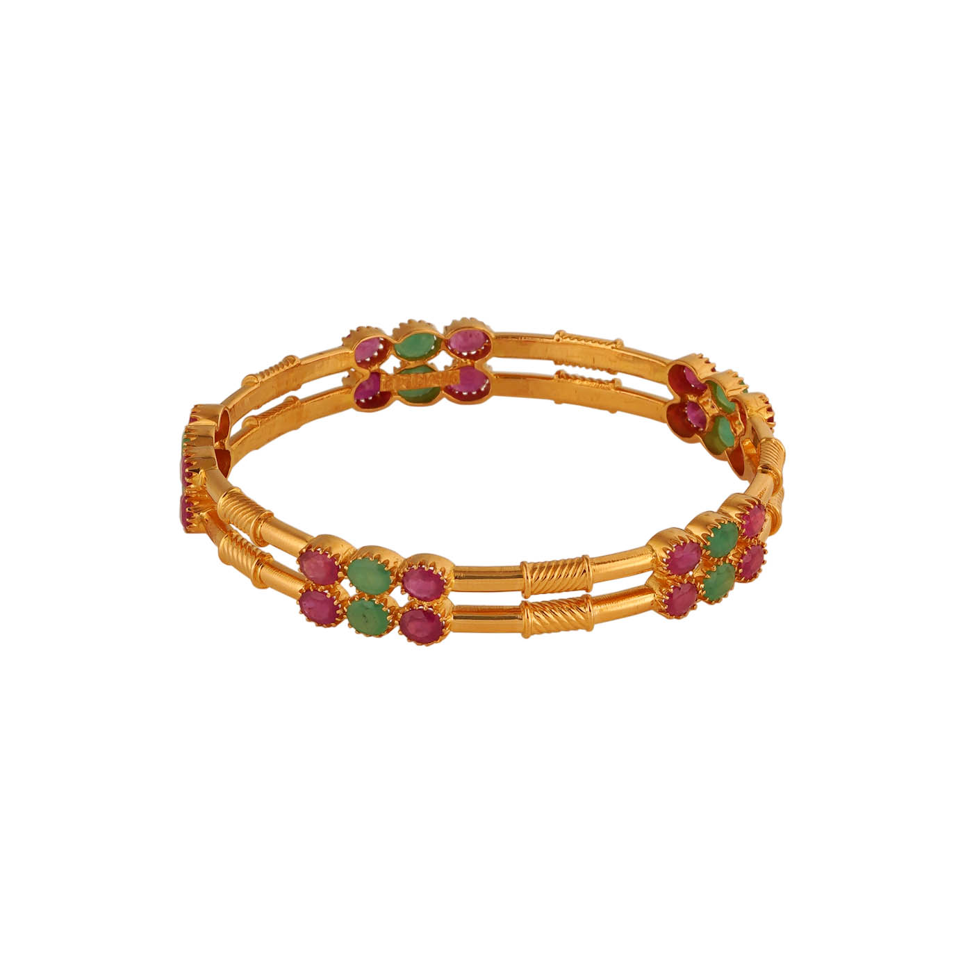 Ruby Emerald Bangle