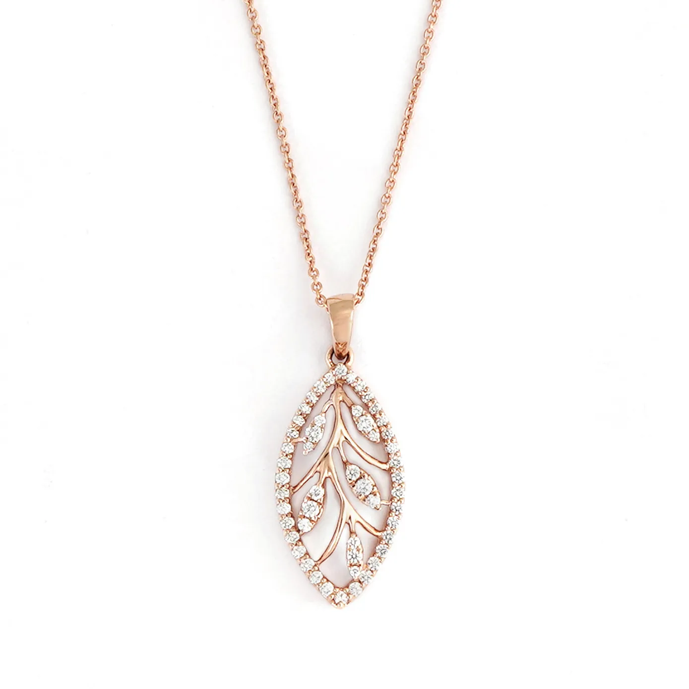 Hosto - Diamond Filigree Pendant