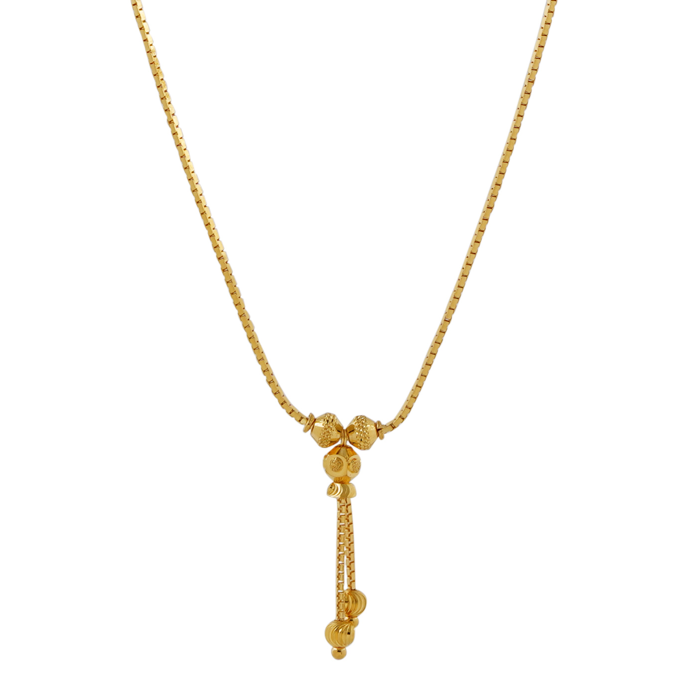 fancy DC ball necklace