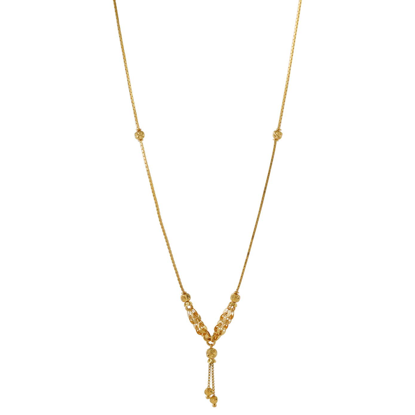 fancy DC ball necklace