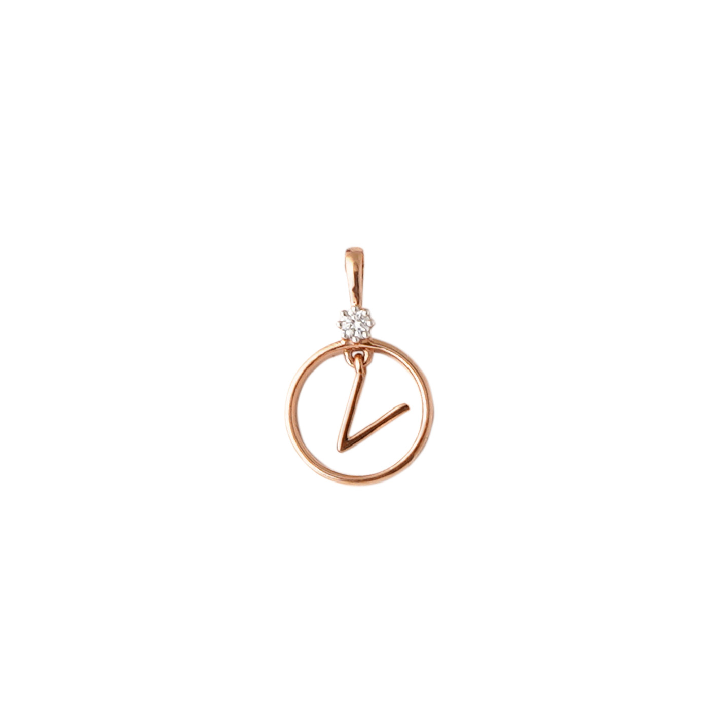 18kt rose gold chain