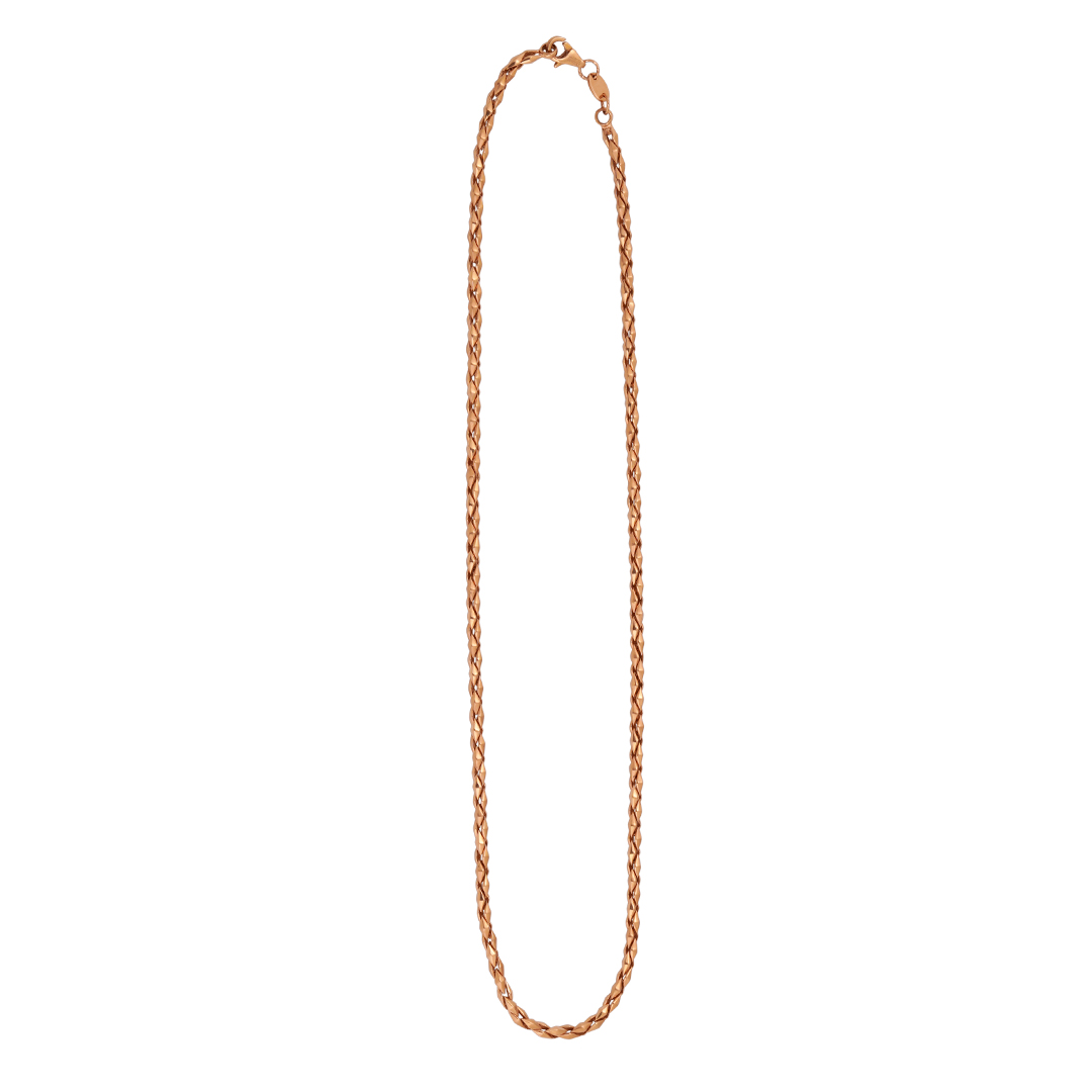 18kt Rose Gold Chain