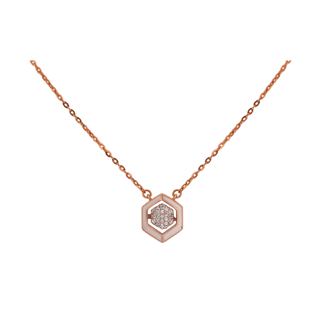 18kt Rose Gold Pendant chain