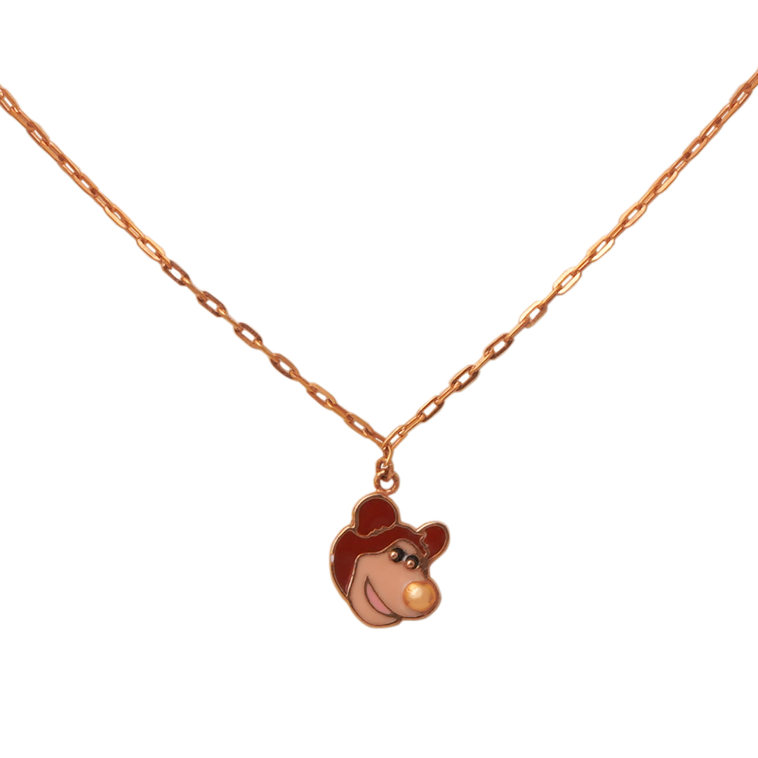 18kt neck chain