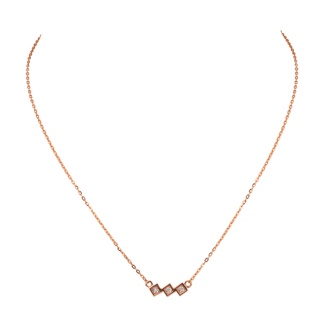 18kt Rose Gold Pendant chain