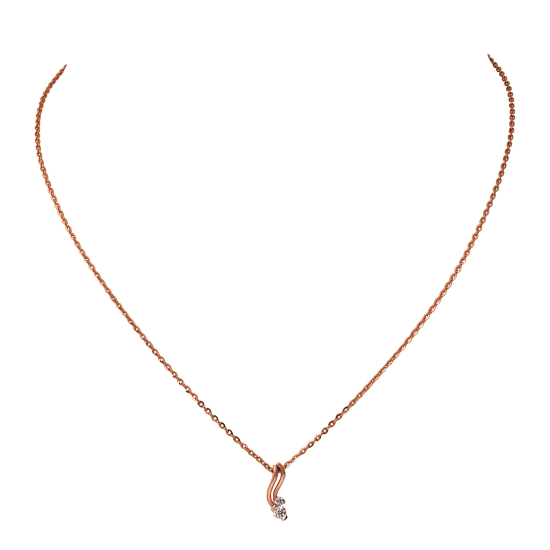 18kt Rose Gold Pendant Chain