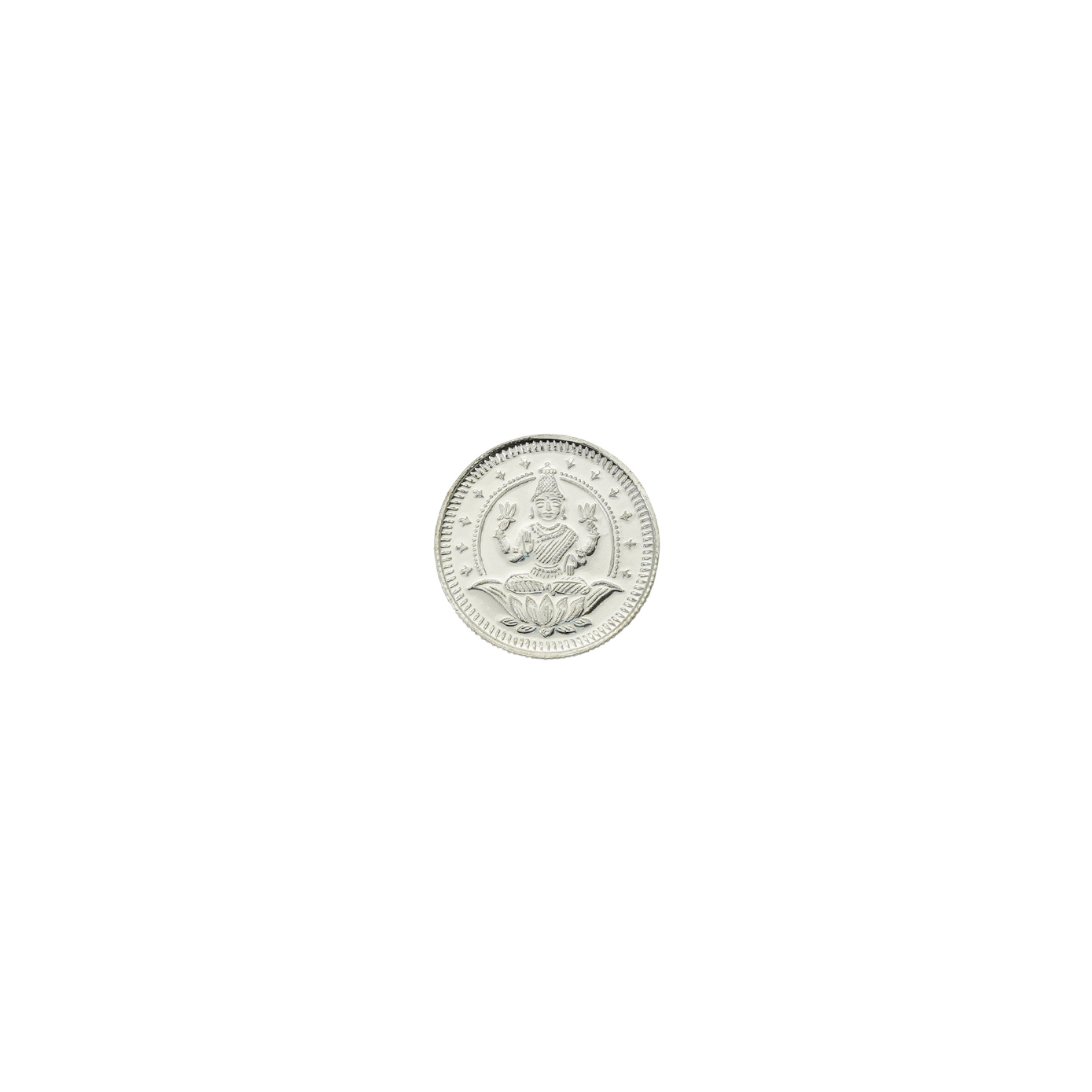 3 gm LAKSHMI SILVER COIN