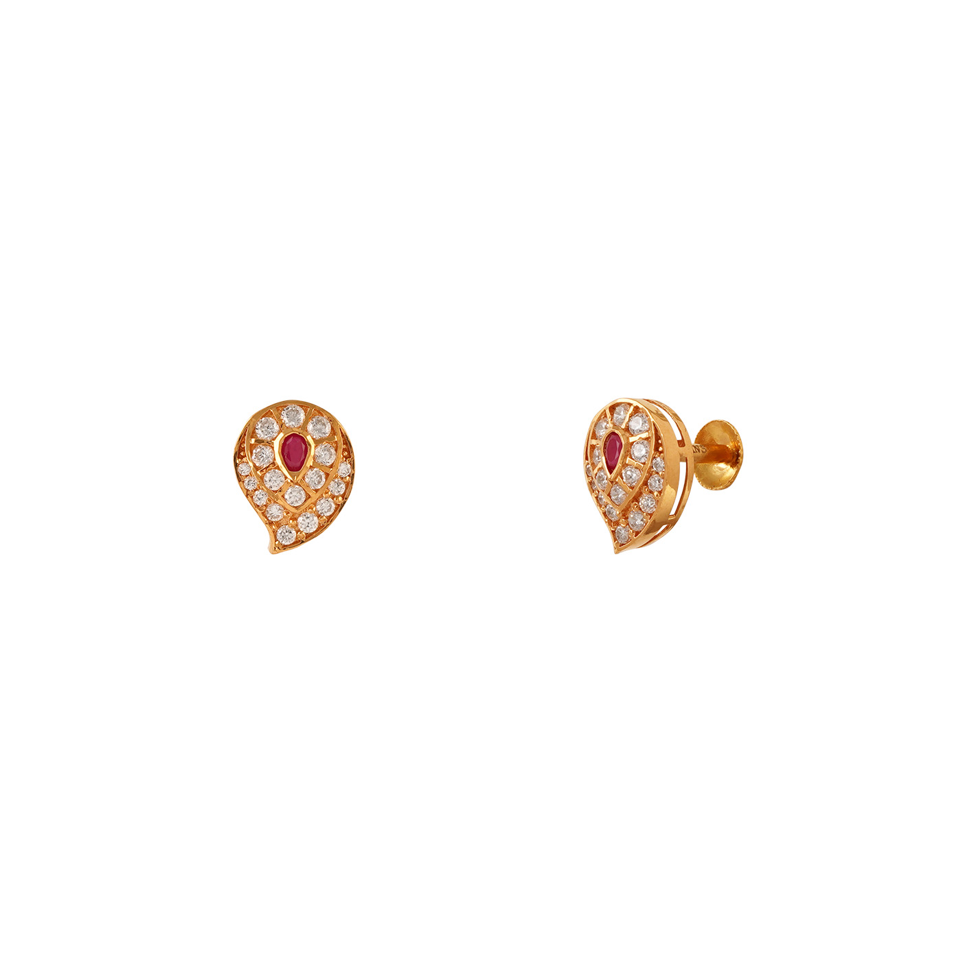 Open Close D design stud