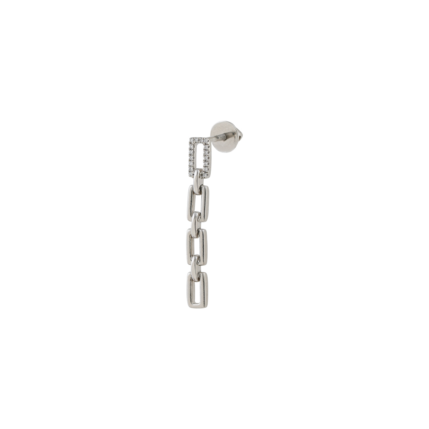 Platinum Diamond Earring