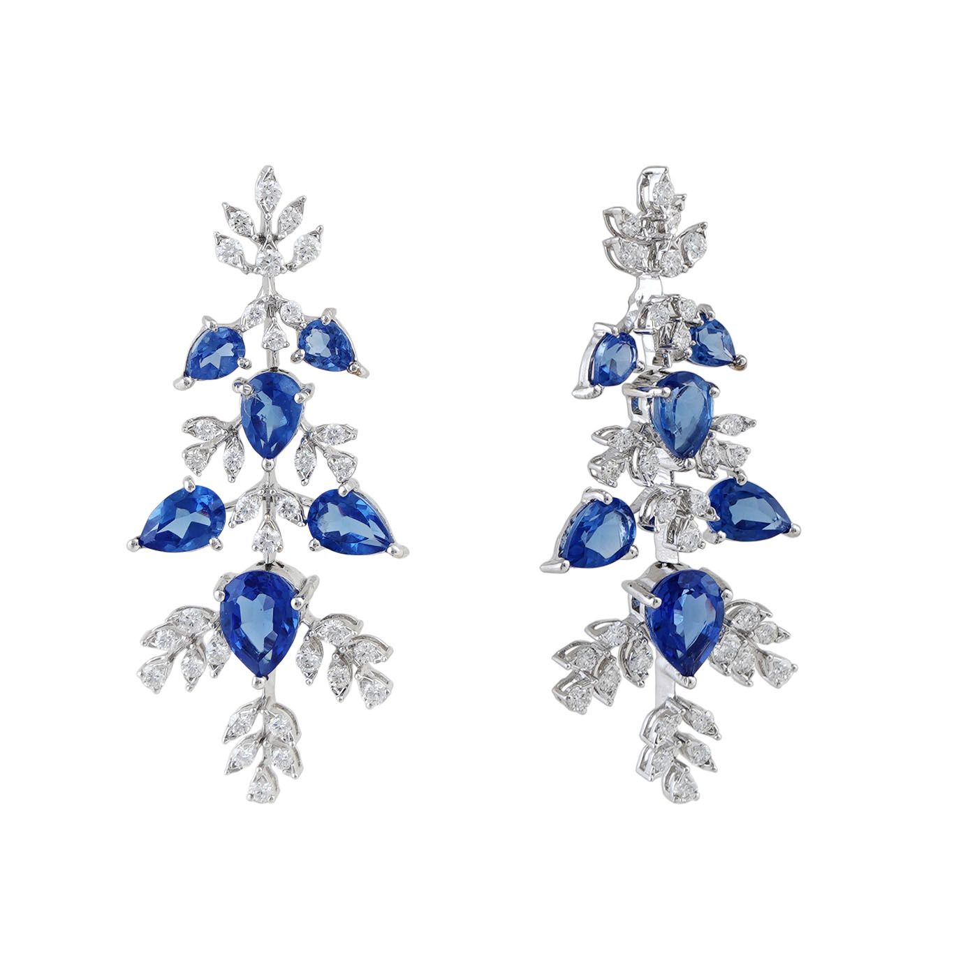 Diamond Earring Openset 18kt