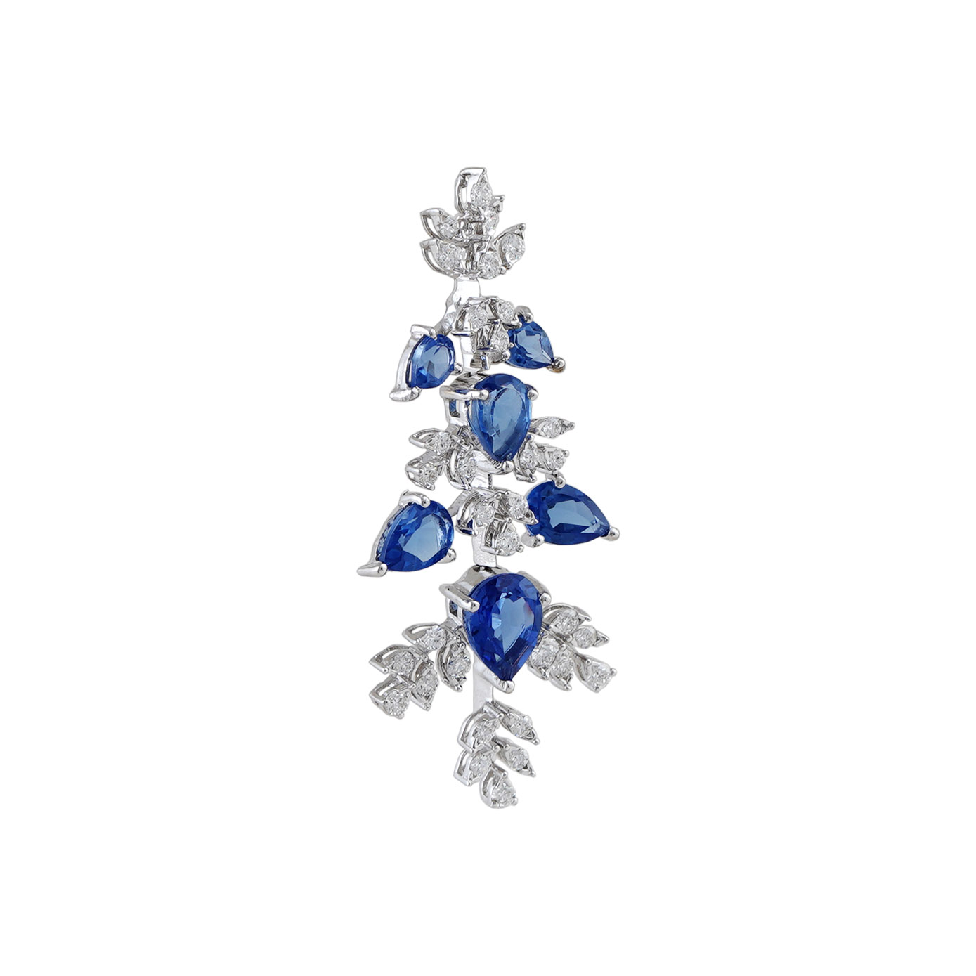 Diamond Earring Openset 18kt