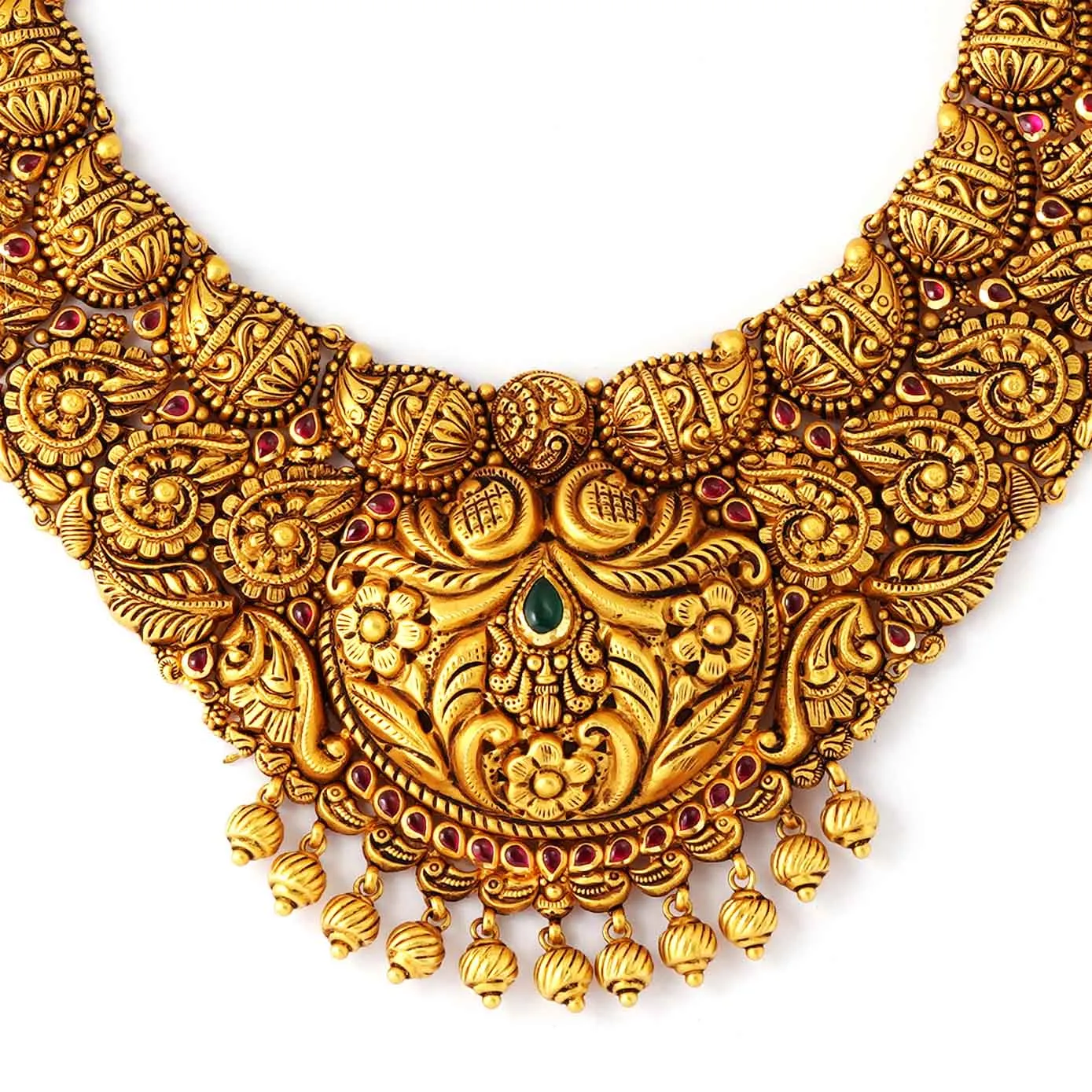 Kriti - Gold Antique Haram