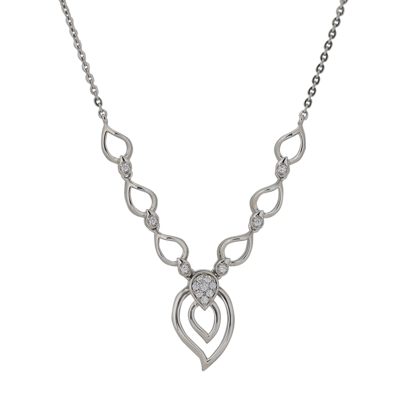 Platinum Diamond Necklace