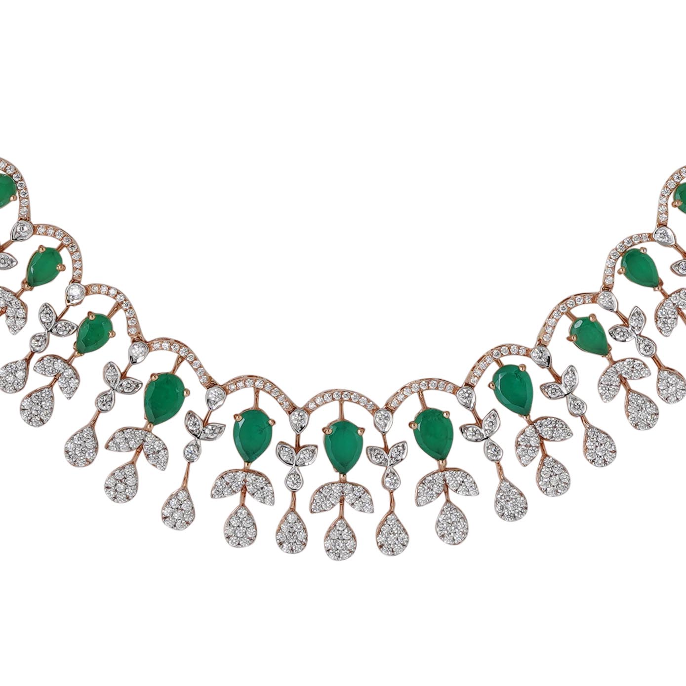 Diamond Necklace Openset 18kt