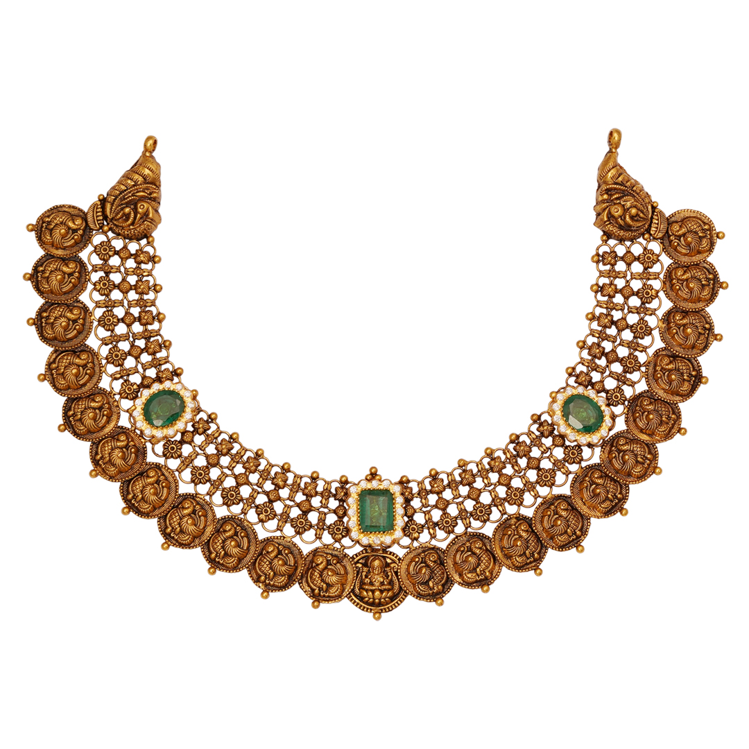 Antique stone Necklace