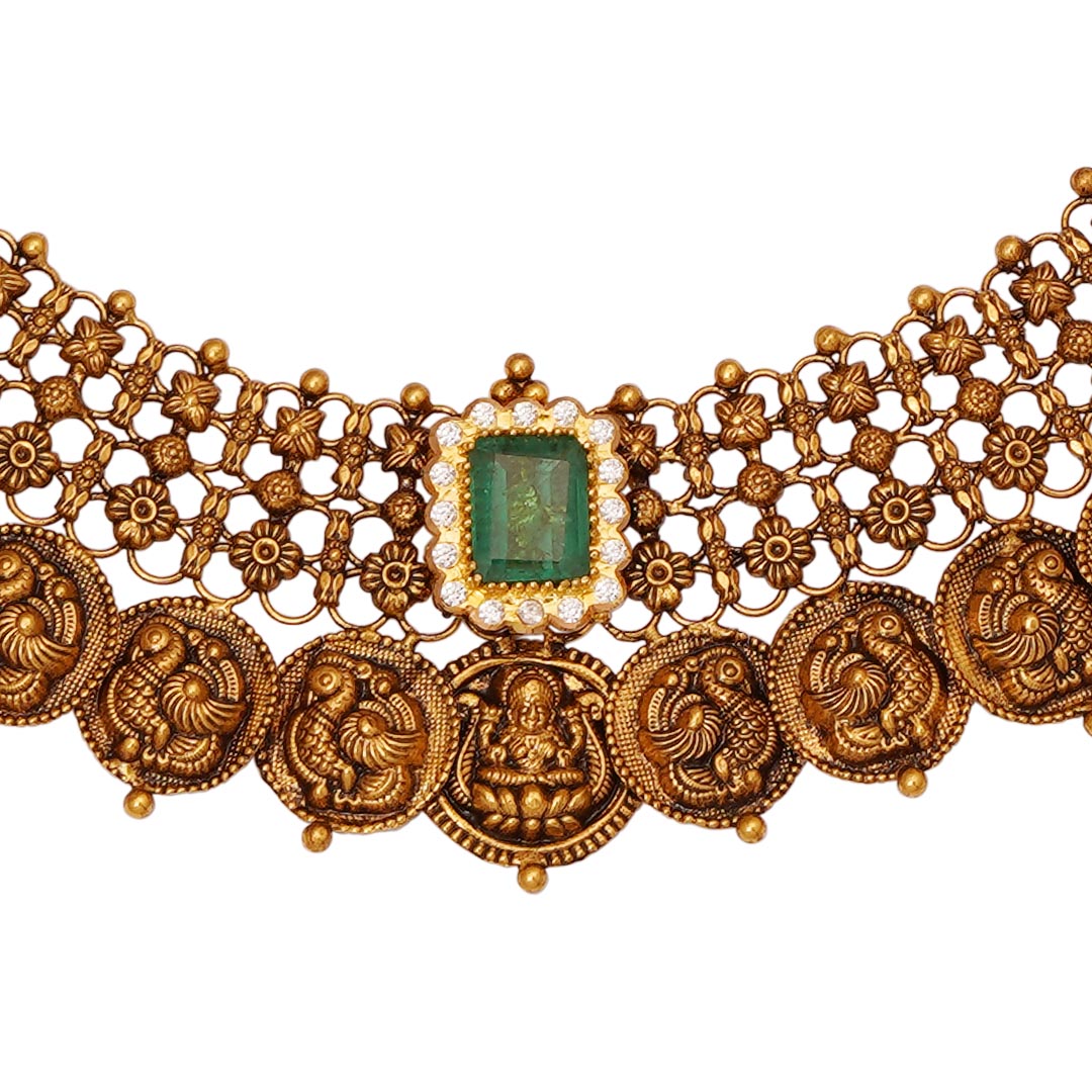 Antique stone Necklace