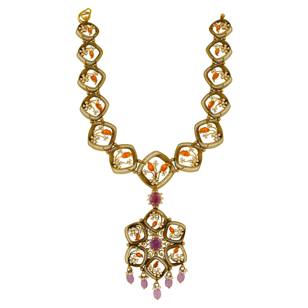 Fusion Necklace with Earring