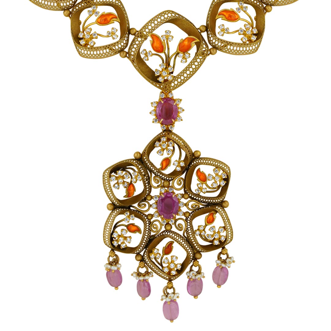 Fusion Necklace with Earring