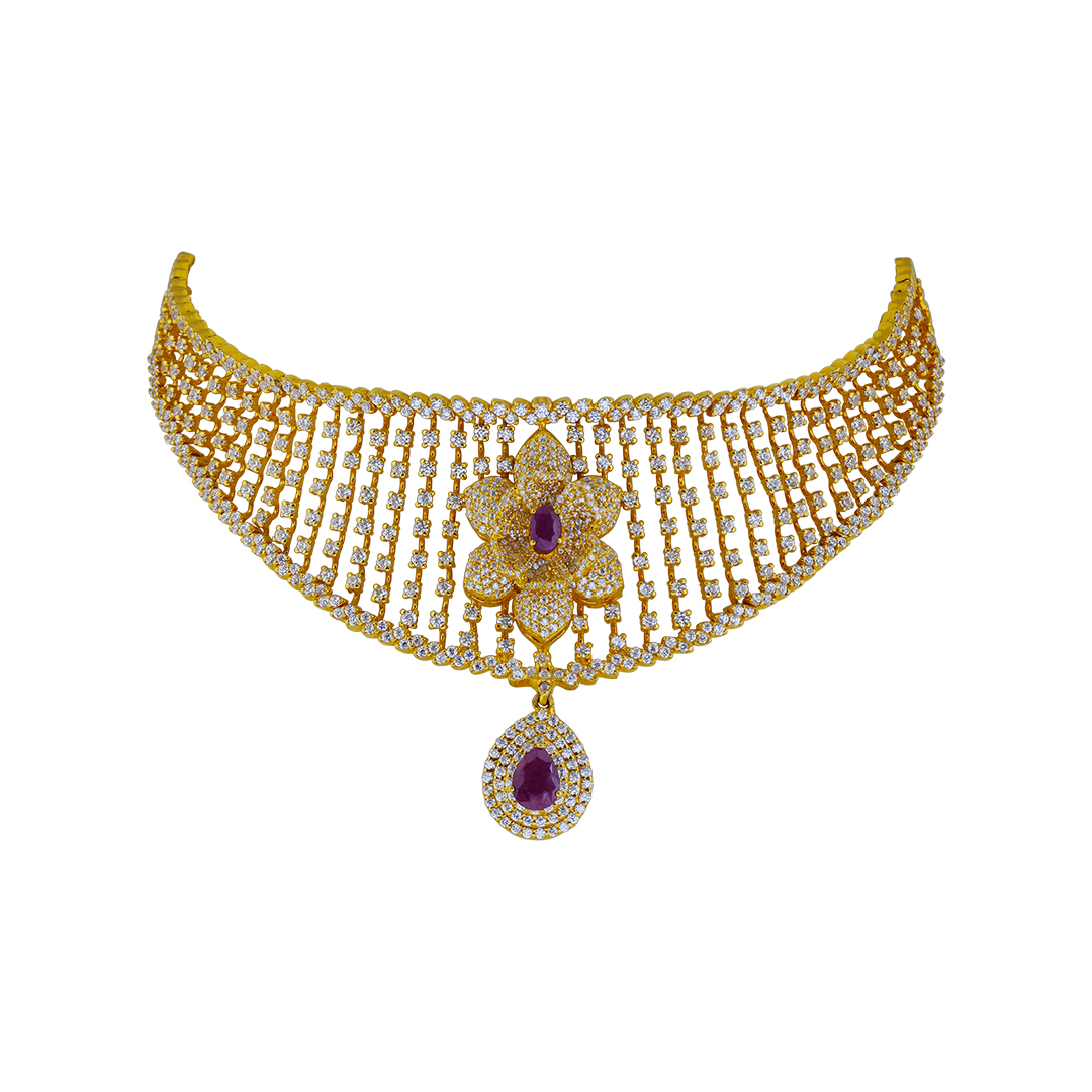 Choker Stone necklace