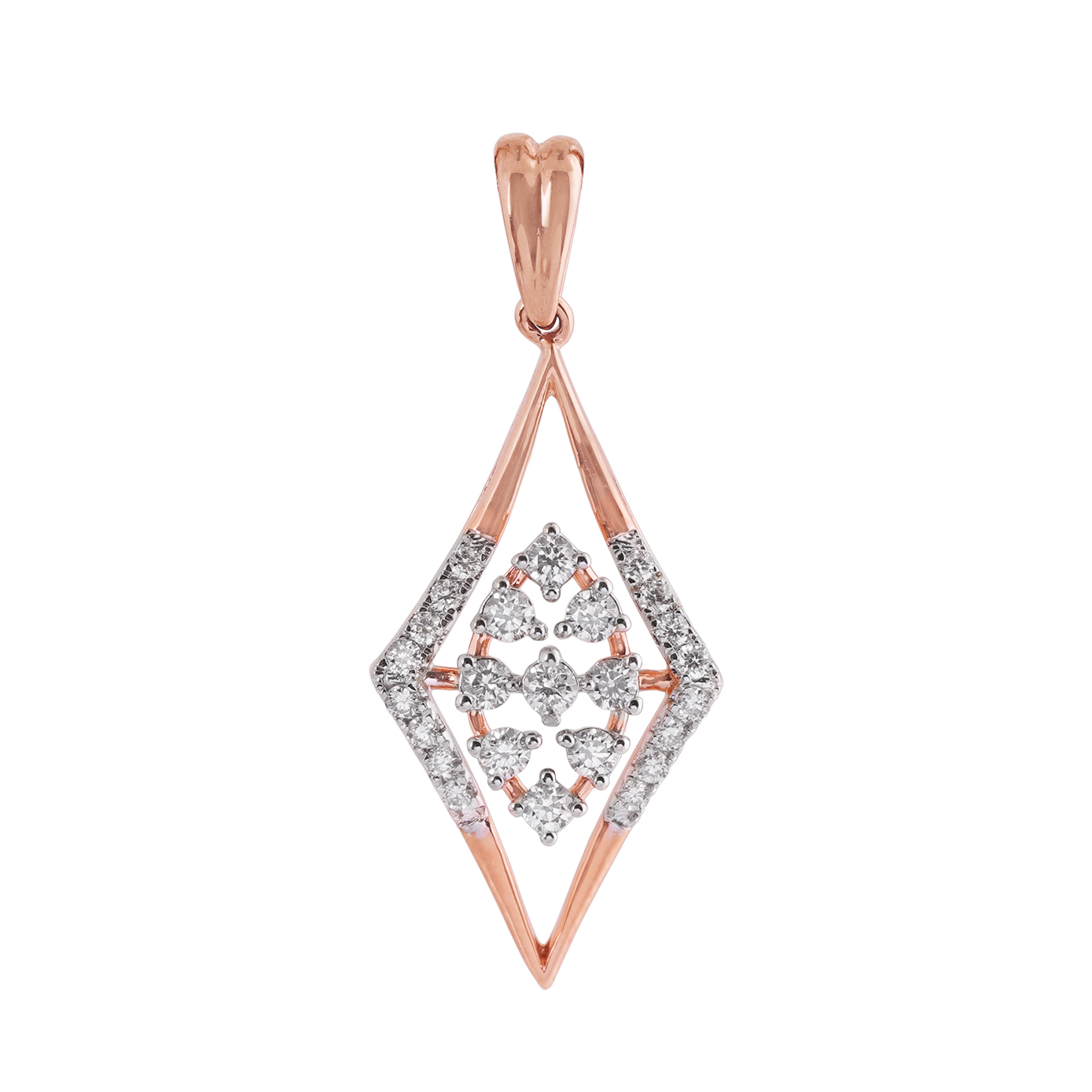 Biblo – the diamond shaped cluster of diamond.