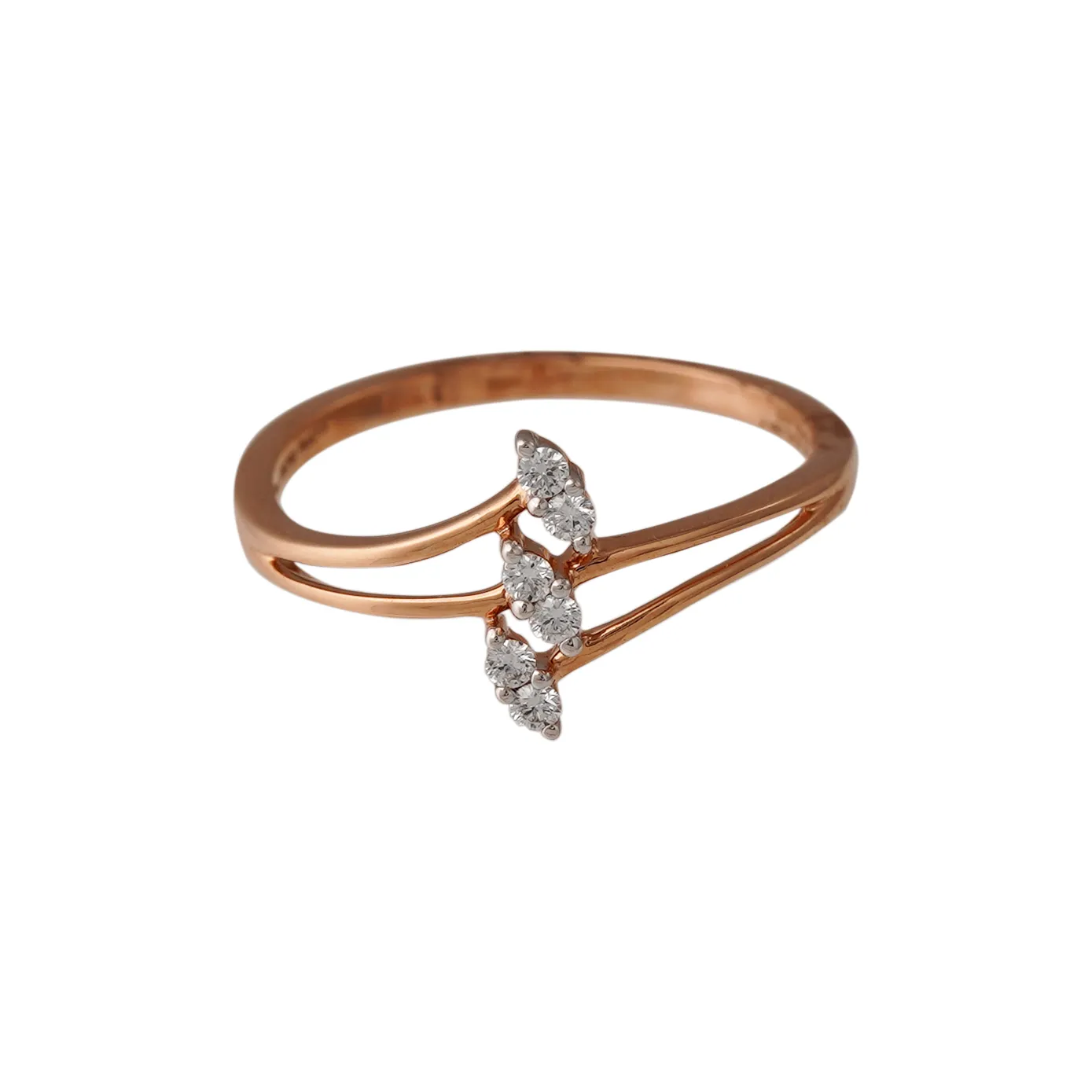 Silas- Designer Diamond Rose Gold Ring