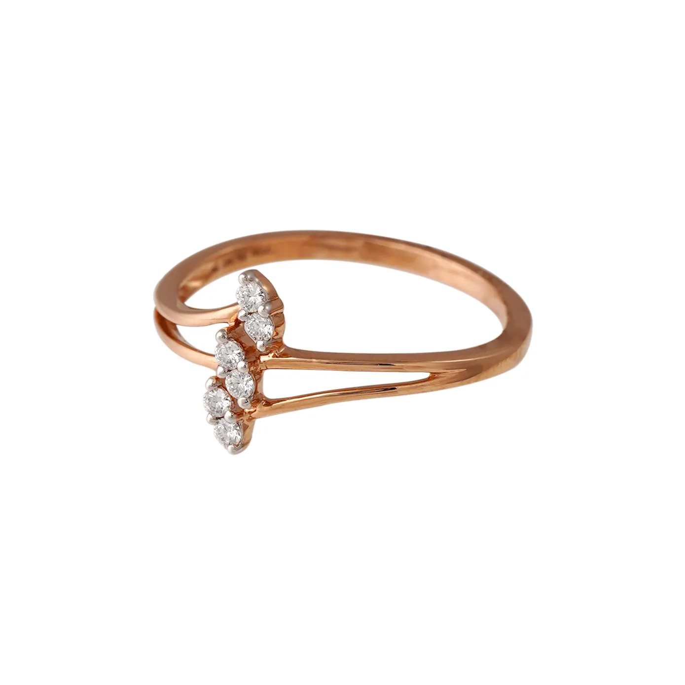 Silas- Designer Diamond Rose Gold Ring